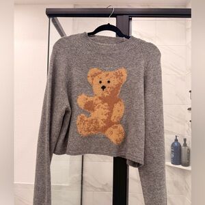 The Vintage Shop Charcoal Knit Sweater